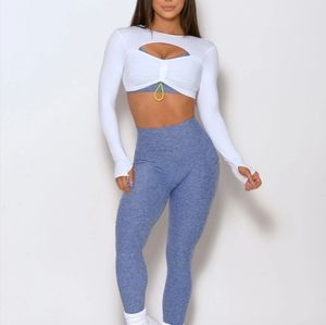 Bombshell curve leggings sky blue S